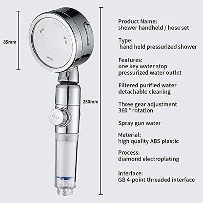 GRYT Hair chlorine shower head filter product photo