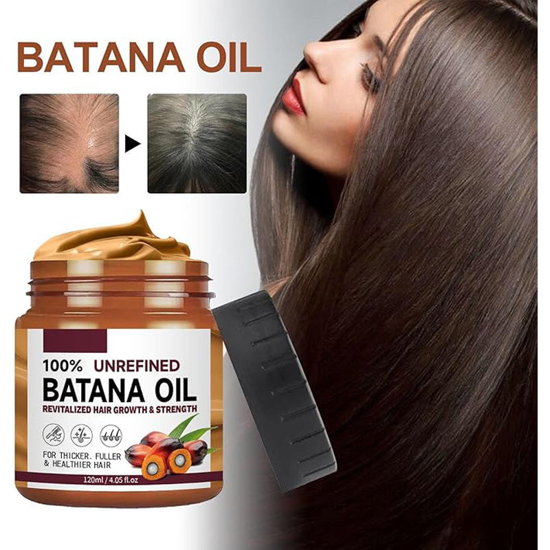 GRYT Hair Ultimate Glass Hair Routine Batana Oil real product photo
